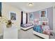 Cozy bedroom featuring twin beds with Frozen-themed decor at 640 Lasso Dr, Kissimmee, FL 34747
