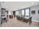 Open-concept dining room leading to kitchen and living areas, perfect for entertaining and Gathering gatherings at 640 Lasso Dr, Kissimmee, FL 34747