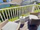 Inviting balcony with comfortable seating and serene views of the surrounding landscape at 944 Park Terrace Cir, Kissimmee, FL 34746
