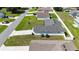 An aerial view of the property and neighboring houses at 15476 Sw 34Th Court Rd, Ocala, FL 34473