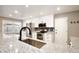 Stylish kitchen featuring granite counters, stainless appliances, and modern fixtures at 2320 Wekiva Ridge Rd, Apopka, FL 32712