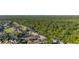 Aerial view showing townhomes nestled near a wooded area in a vibrant community setting at 2346 Silver Palm Dr, Kissimmee, FL 34747