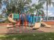 Colorful playground structure with slides, perfect for entertainment at 2346 Silver Palm Dr, Kissimmee, FL 34747