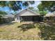 Spacious backyard featuring a screen patio and a fence, providing privacy and ample space at 2723 Talladega Dr, Orlando, FL 32826