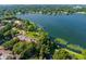 Gorgeous lakefront property with lush greenery and stunning water views from above at 2945 Lake Pineloch Blvd # 18-26, Orlando, FL 32806