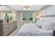 Calm bedroom with plush bedding, ambient lighting and windows offering a view at 3610 Raindrop Way, Sanford, FL 32773