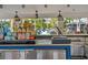 Close up view of the bottles and POS system at the outdoor community bar at 4114 Breakview Dr # 30702, Orlando, FL 32819