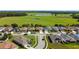 A neighborhood street featuring various single-Gathering homes with well-maintained lawns and landscaping at 4553 Baler Trails Dr, St Cloud, FL 34772