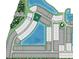 Community map highlights home site locations near a wetland preserve and a large pond at 4724 Cloister St, Kissimmee, FL 34758
