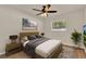 Cozy bedroom featuring a comfortable bed and stylish modern decor at 5210 Poinsetta Ave, Winter Park, FL 32792