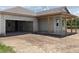 New home with an unfinished porch, large garage, and spacious lot at 5706 Cattle Ranch Drive, St Cloud, FL 34771