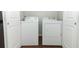Laundry closet featuring a white washer and dryer at 708 Wilson Rd, Winter Springs, FL 32708