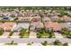 Overview of the property nestled in a community featuring well-manicured landscaping at 8419 Pippen Dr, Orlando, FL 32836