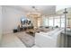 Spacious living room featuring modern decor, tile flooring, and a cozy seating arrangement at 8419 Pippen Dr, Orlando, FL 32836