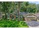 Beautiful single-story home featuring a lush, green lawn and a brick-accented facade with mature tree landscape at 920 Cool Springs Cir, Ocoee, FL 34761