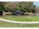 Landscaped sign for Reflections at Spring Lake neighborhood at 920 Cool Springs Cir, Ocoee, FL 34761