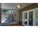 View of private outdoor patio off the screened in porch at 920 Cool Springs Cir, Ocoee, FL 34761