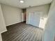 Bedroom showcasing modern flooring, closet, and neutral paint, ready for personalization at 107 Grove St, Orlando, FL 32835