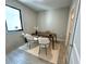 Bright office space with a view, modern furniture, and stylish, light-colored flooring at 107 Grove St, Orlando, FL 32835