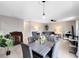 Open-concept living space with views of the living and dining areas, plus luxury vinyl flooring at 117 Georgetown Dr # C, Casselberry, FL 32707