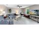 Comfortable living room with neutral tones and an abundance of natural light at 117 Georgetown Dr # C, Casselberry, FL 32707