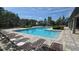 Serene swimming pool view with plenty of room for recreational activities and relaxation at 12009 Walmsley Aly, Winter Garden, FL 34787