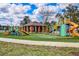 Well-maintained community playground featuring modern play structures, a picnic pavilion, and ample space for recreation at 14036 Cherry Bush Ct, Orlando, FL 32828