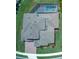 Straight down aerial view of the home showcasing the roof and backyard pool at 16768 Sanctuary Dr, Winter Garden, FL 34787