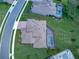 Aerial view of the house and pool, showcasing the property's layout and surroundings at 16768 Sanctuary Dr, Winter Garden, FL 34787