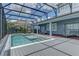 Enjoy this screened-in pool with hot tub, fountains, and ample space for entertaining friends and Gathering at 16768 Sanctuary Dr, Winter Garden, FL 34787