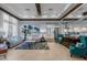 Sophisticated community lounge with modern furnishings and stylish decor at 18309 Oliver Twist Way, Winter Garden, FL 34787