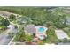 Inviting community pool, hot tub, and recreation area amid lush landscaping and convenient parking at 2020 Royal Bay Blvd # 91, Kissimmee, FL 34746