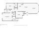 Detailed floorplan displaying the layout of the home, including bedrooms, bathrooms, kitchen, and living spaces with dimensions at 2020 Royal Bay Blvd # 91, Kissimmee, FL 34746