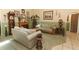 Comfortable living room featuring a fireplace and traditional decor at 2021 Wildfire Ct, Apopka, FL 32703