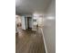 Open living area featuring wooden floors, bedroom, bathroom, and closet at 2236 Stonington Ave # 2236, Orlando, FL 32817