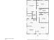 Detailed floor plan showcasing the layout of the home including bedrooms, kitchen, and living areas at 2401 Mayer St, Orlando, FL 32806
