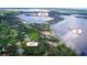 Overhead shot of property near Lake Butler and downtown Windermere, showcasing the surrounding community at 3443 Wild Myrtle Ct, Windermere, FL 34786
