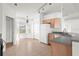 Eat in kitchen features tile floor, breakfast nook, and stainless steel appliances at 351 Cloverdale Rd, Winter Haven, FL 33884