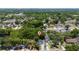 Aerial shot of the neighborhood with a home location pin and lush green trees at 415 S Lancelot Ave, Orlando, FL 32835