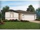 Charming single-story home featuring a well-manicured lawn and a two-car garage at 4537 Windy Oak Way, St Cloud, FL 34772