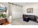 Well-lit office with a sleek desk, comfortable seating, and modern decor at 5306 Rochester Pl, St Cloud, FL 34771
