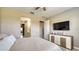 Main bedroom showcases the ensuite bathroom and large walk-in closet at 600 Buchannan Dr, Davenport, FL 33837