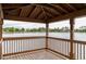 Lakeside community gazebo offering panoramic water views at 8067 Crushed Pepper Ave, Orlando, FL 32817