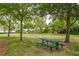 Community park with picnic tables beneath mature trees at 8067 Crushed Pepper Ave, Orlando, FL 32817