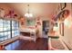 bedroom featuring bunk beds and a window, decorated with vibrant colors at 11923 Lake Butler Blvd, Windermere, FL 34786