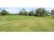A well manicured green on the golf course with a white flag on the pole at 125 W Wyndham Ct, Longwood, FL 32779