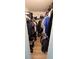 Well-organized walk-in closet with shelving, hanging rods, and ample storage space at 136 Teriwood Ct, Fern Park, FL 32730