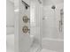 Shower room featuring a soaking tub, and double shower heads for a spa-like experience at 1361 Palmer Ave., Winter Park, FL 32789