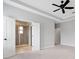 Bedroom featuring ensuite bath with glass shower at 14208 Shocklach Dr, Winter Garden, FL 34787