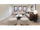 Cozy living room featuring a plush seating area, stylish decor, and plenty of natural light at 14516 Sunbridge Cir, Winter Garden, FL 34787